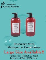 Shampoo & Conditioner Large Size Available!! 