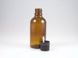 50ml Amber Glass Bottle with Dropper (Tamperproof)