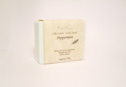 Photo1: Peppermint Soap Bar