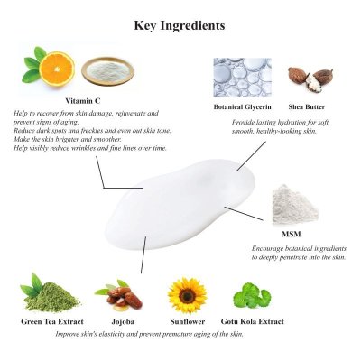 Photo2: Age-Defying Repair & Nourish Night Cream with 15% Vitamin C & MSM (New Unscented Formula)