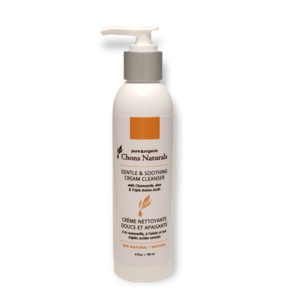 Photo1: 【$5 OFF!!】Gentle & Soothing Cream Cleanser with Chamomile, Aloe and Triple Amino Acids ($39.80→$34.80) (1)