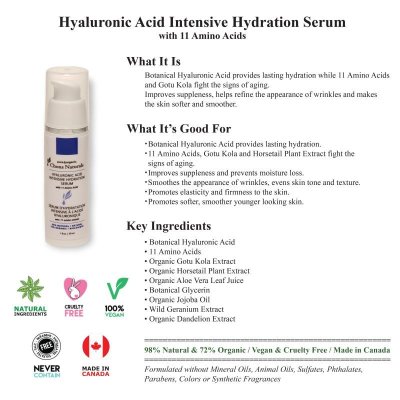 Photo1: Hyaluronic Acid Intensive Hydration Serum with 11 Amino Acids