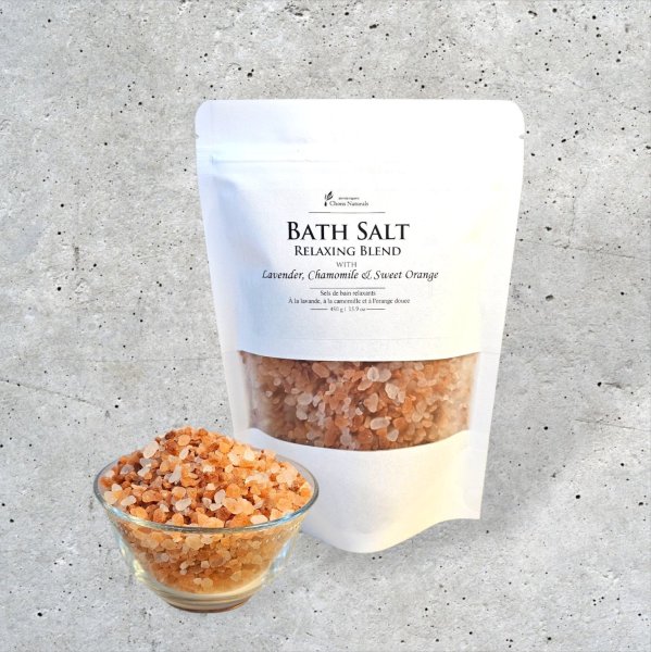 Photo1: Bath Salt -Calming Blend- (1)