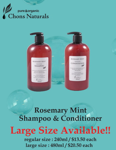 Shampoo & Conditioner Large Size Available!! 
